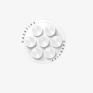 casetify - Snap & Stick Grip Stand -   White